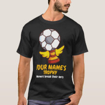 Personalizar T-Shirt do Troféu de Futebol