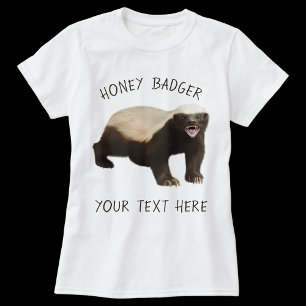 Personalizar T-Shirt Engraçado Com Mel Personaliz