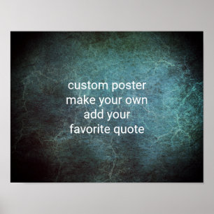 personalizar um poster personalizado adicionar uma