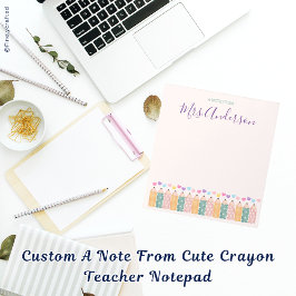 Personalizar Uma Nota Do Bloco De Notas Do Profess