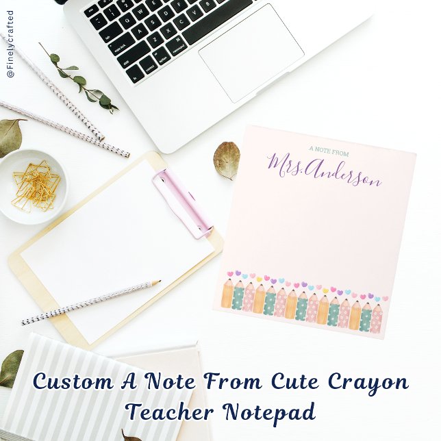 Personalizar Uma Nota Do Bloco De Notas Do Profess (Criador carregado)