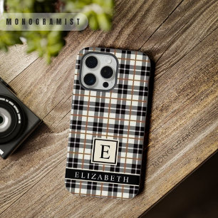 Personalizável Branco Preto Cinza Vermelho Xadrez