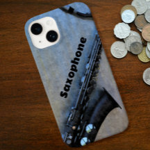 Personalizável Jazzy Saxy Saxofone