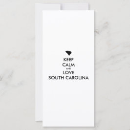 Personalizável MANTENHA A CALMA e AME CAROLINA DO 