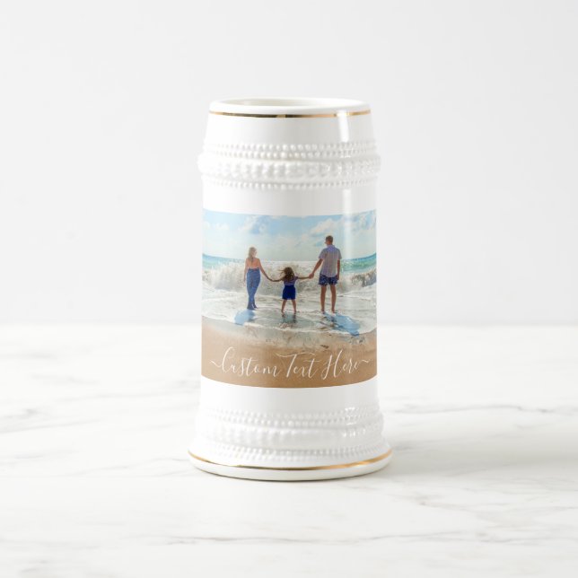 Personalize a sua Caneca de cerveja de cerveja fot (Centro)
