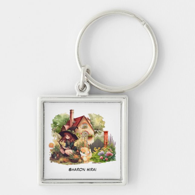 Personalize | Bruxa Fofa e Chaveiro de Raposa (Frente)