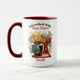 Personalize | Caneca de Café Flour Power