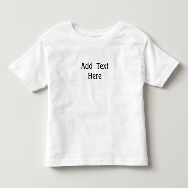 Personalize esta Camisa com seu próprio Texto! (Frente)