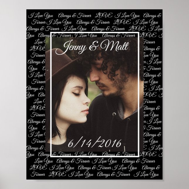 Personalize este " Poster com a sua imagem (Frente)