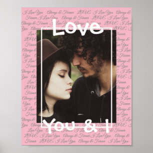 Personalize este Poster de "Amor" com a sua imagem