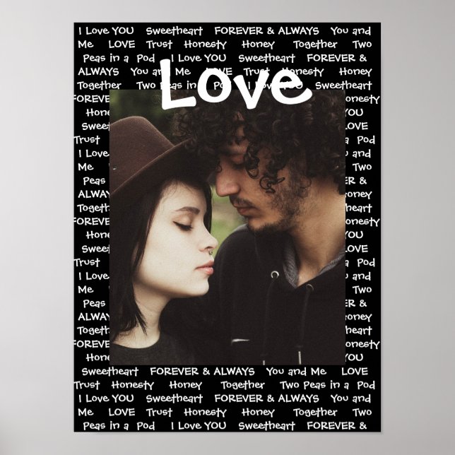 Personalize este Poster de "Amor" com a sua imagem (Frente)