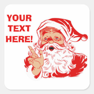 Personalize etiquetas de Papai Noel