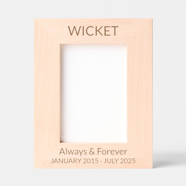Personalize! Memorial de Pet (Front)