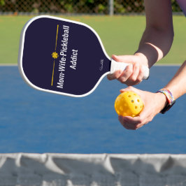 Personalize Mom Wife Pickleball Addict Custom Name