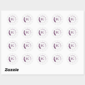 Personalize o adesivo do logotipo