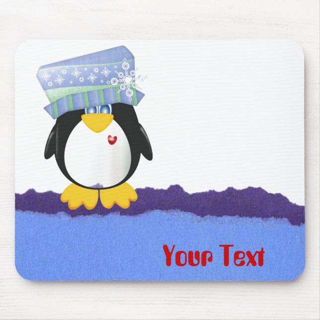 Personalize o Mousepad Penguin (Frente)