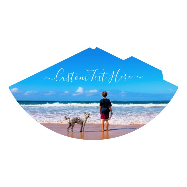 Personalize o seu chapéu do Partido do Papel Fotog (Frente)