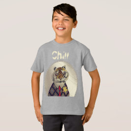 Personalize o T-Shirt do Tigre de Encolhimento de
