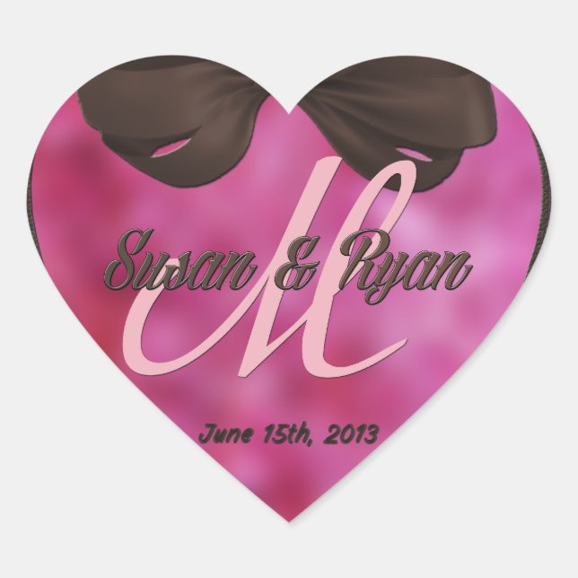 Personalize os adesivos de Casamento - (Frente)