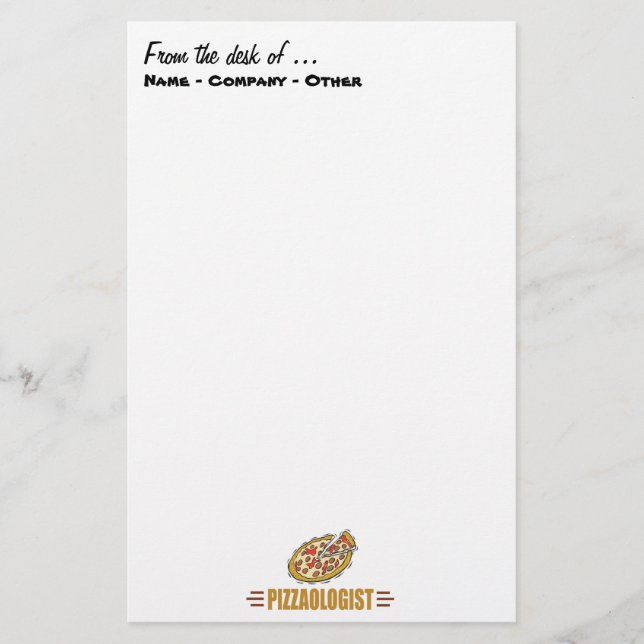 Personalize! Pizza Engraçada Pizzaologista (Frente)