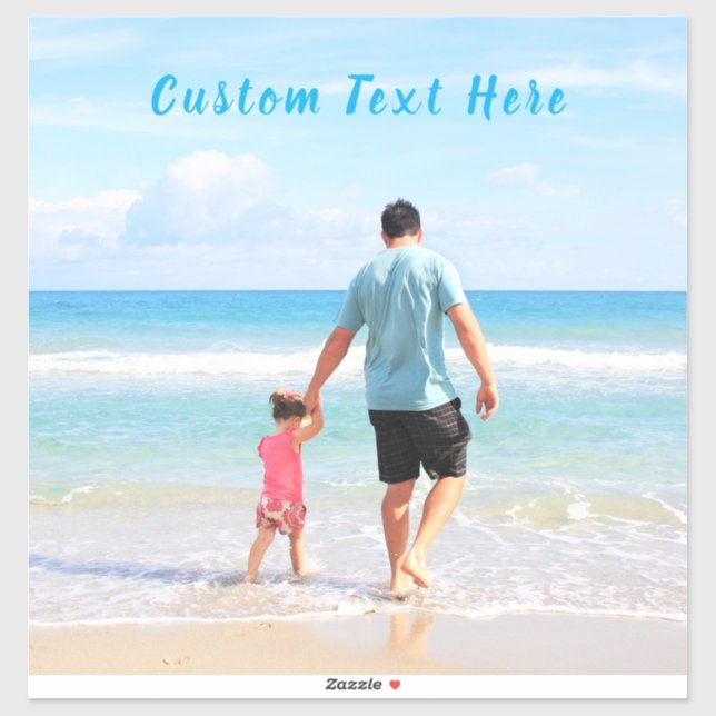 Personalize seu adesivo fotográfico com texto pers (Folha)