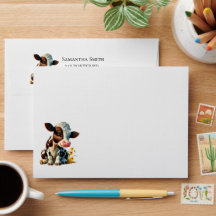 Personalize Seu Envelope de Bezerro