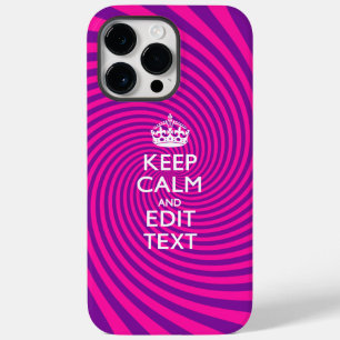 Personalize Seu Mantenha a Calma e Presente com To