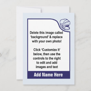 Personalize seu próprio cartão de negociação de hó