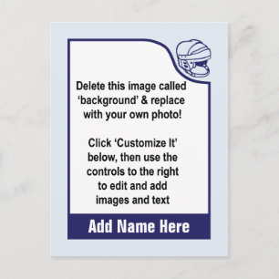 Personalize seu próprio cartão de negociação de hó