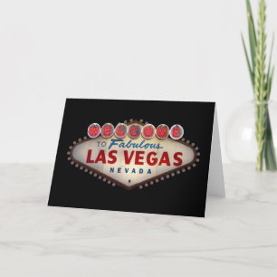 Personalize seu próprio cartão Las Vegas