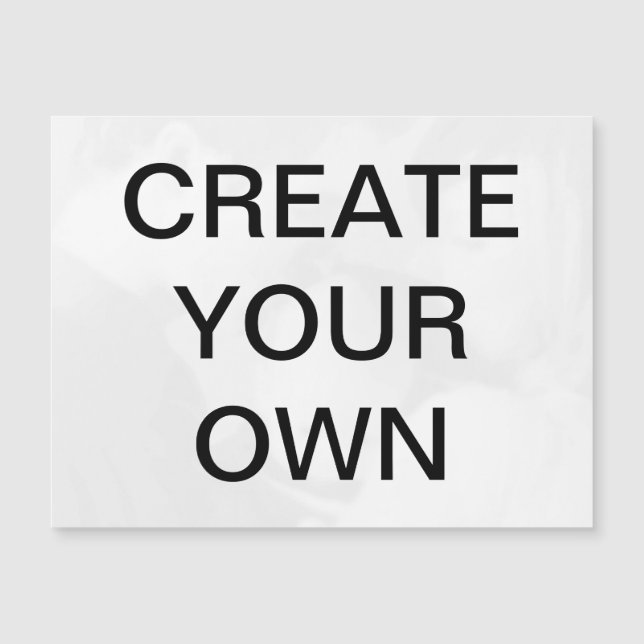 Personalize seu próprio ímã (Frente)