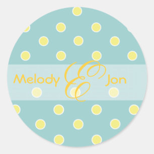 Personalize seus adesivos monograma