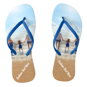 Personalize seus Chinelos de Fotografia com Texto