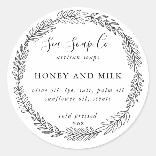 Personalize seus próprios adesivos Soap (Frente)