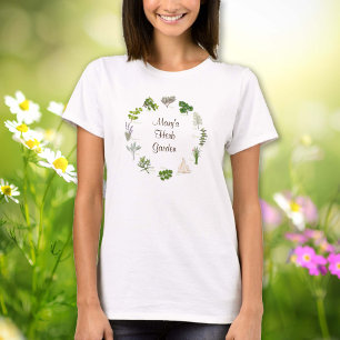 Personalize sua camiseta Herb Garden