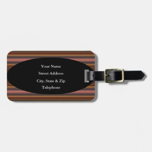 Personalize sua etiqueta de bagagem com a pulseira