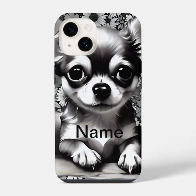 Personalize sua foto com este cachorrinho (Verso)