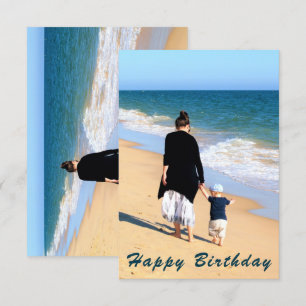 Personalize sua foto e seu cartão de aniversário d