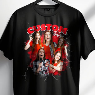 Personalize Sua Própria Camiseta Bootleg Rap