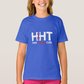 PERSONALIZE! T-Shirt com consciência de Cure HHT
