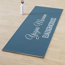 Personalize Tapete de Yoga Mãe Minimalista Fofo co