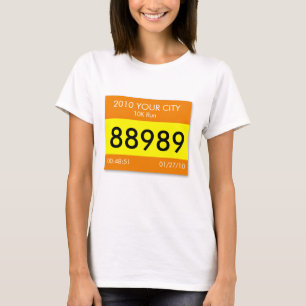 Personalize uma camisa única com as suas informaçõ