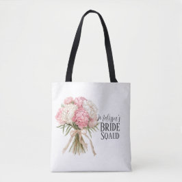 Personalized Bride Squad Tote Bag