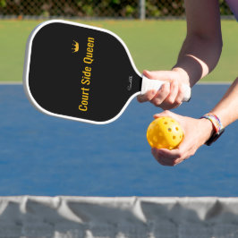 Personalized Court Side Queen Pickleball Mom Gift