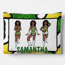 Personalized Dancer Green Yellow Camo #1