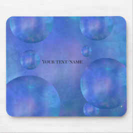 Personalized Galaxy Nebula Mouse Pad - Custom Name