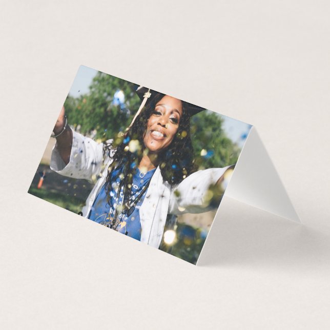 Personalized Graduation Photo and Name (Frente)