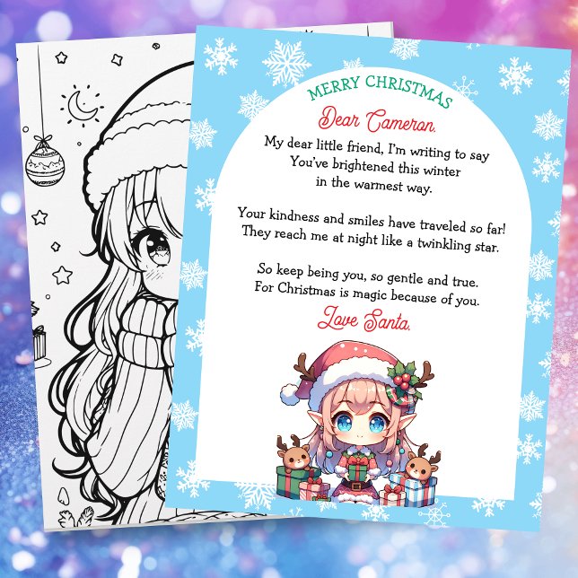 Personalized Kid's Letter from Santa  (Criador carregado)