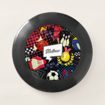 Personalized Modern Comic Style Sport, Colorful