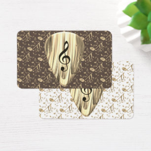 Personalized Music Note Guitar Pick